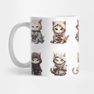 Angsty Samurai Kitten Crew Design Mug